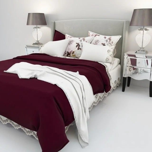 Next Olsen bed & Gatsby Bedside Table